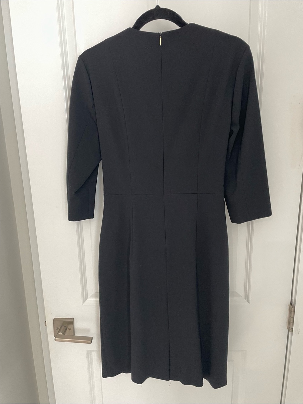 Hugo Boss Dawini Dress Women’s Size 8 Black Career Office evening. 24 - Picture 7 of 10